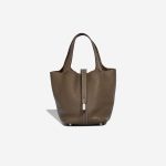 Hermès Picotin 18 Taurillon Clémence Étoupe Front | Sell your designer bag