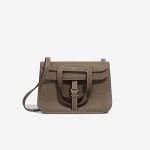 Hermès Halzan 25 Clémence Étoupe Front | Sell your designer bag