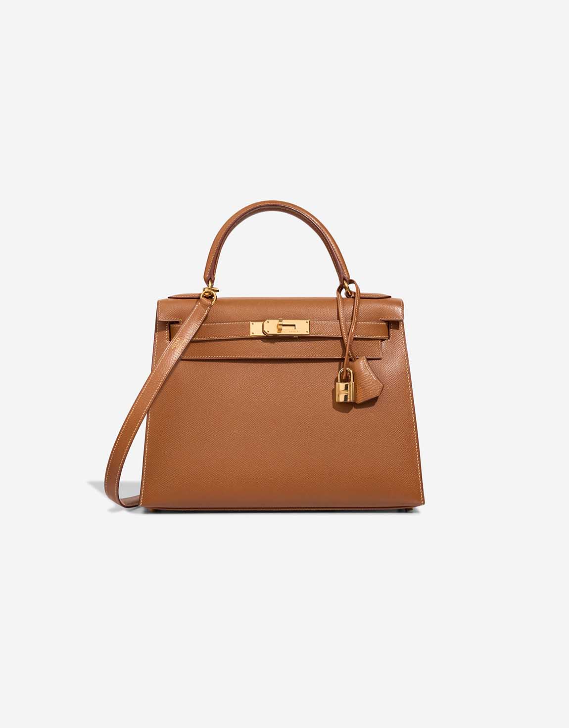 Hermès Kelly 28 Courchevel Gold | SACLÀB