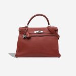 Hermès Kelly 32 Clémence Rouge H Front | Sell your designer bag