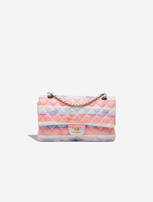 Chanel Timeless Medium Lamb White / Watercolour Front | Sell your designer bag