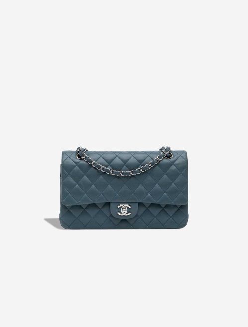Chanel Timeless Medium Lamb Blue Front | Sell your designer bag