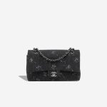Chanel Timeless Medium Denim Black Front | Sell your designer bag