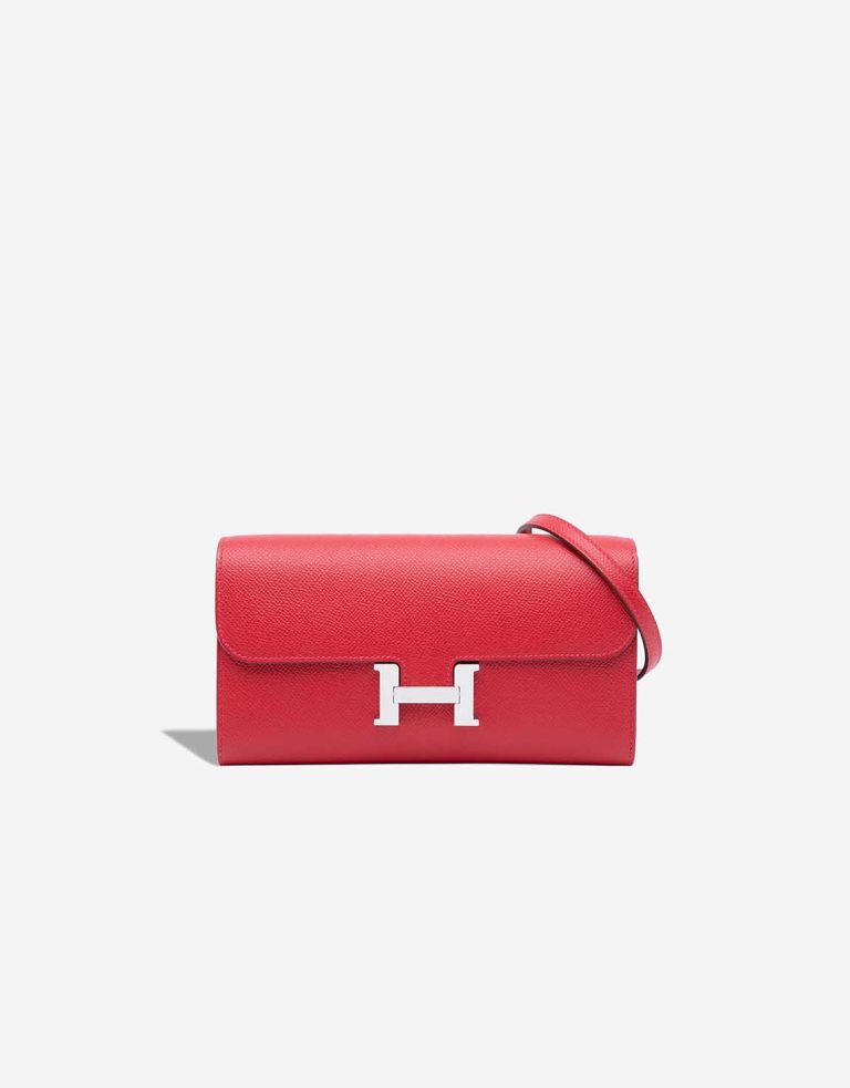 Hermès Constance To Go Epsom Rouge Vif Front | Sell your designer bag