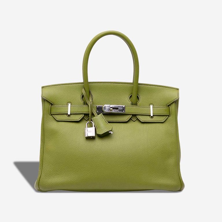 Hermès Birkin 30 Togo Vert Chartreuse Front | Sell your designer bag