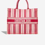Dior Book Tote Large Canvas Red / White Front | Sell your designer bag