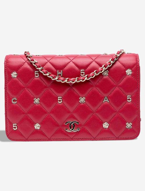 Chanel Wallet On Chain Lamb Red Front | Sell your designer bag