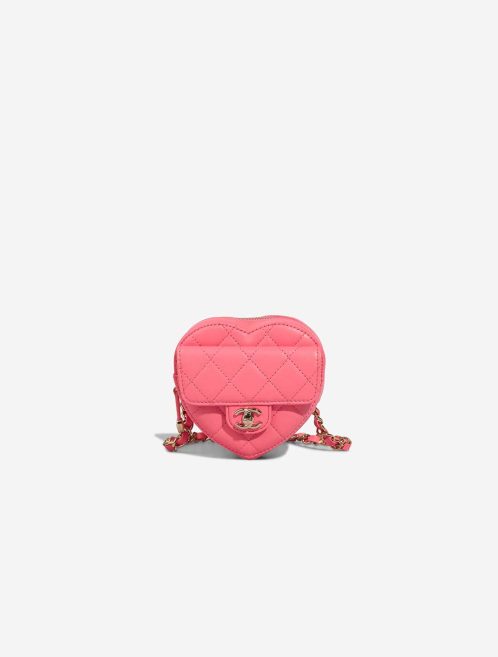 Chanel Timeless Heart Belt Bag Lamb Pink Front | Sell your designer bag