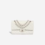 Chanel Timeless Medium Caviar White Front | Sell your designer bag