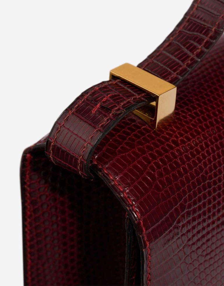 Hermès Constance 23 Lizard Bordeaux Signs of wear | Sell your designer bag