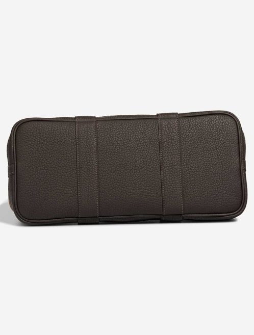 Hermès Garden Party 30 Toile Militaire / Veau Négonda Toundra / Ébène | Sell your designer bag