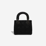 Dior Lady Mini Silk / Pearls Black Front | Sell your designer bag