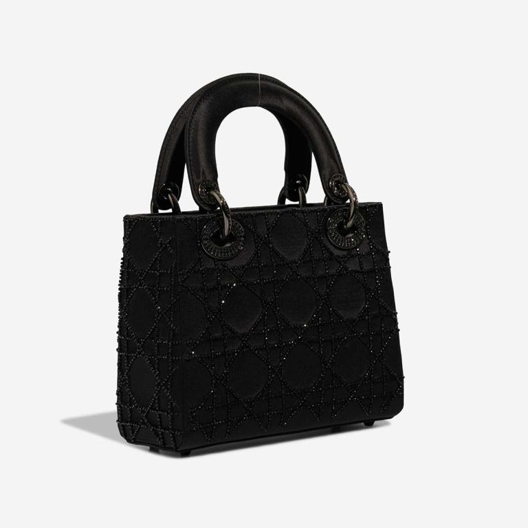 Dior Lady Mini Silk / Pearls Black | Sell your designer bag