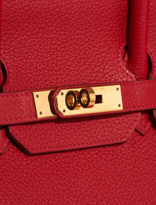 Hermès Birkin 35 Togo Rouge Vif Closing System | Sell your designer bag