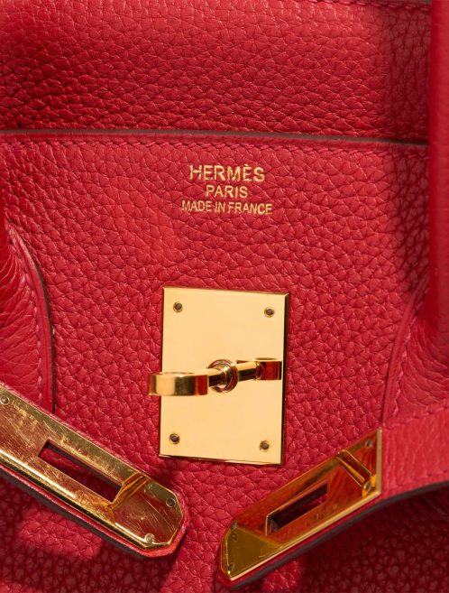 Hermès Birkin 35 Togo Rouge Vif Logo | Sell your designer bag