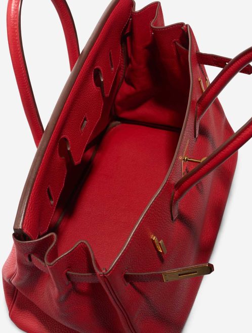 Hermès Birkin 35 Togo Rouge Vif Inside | Sell your designer bag