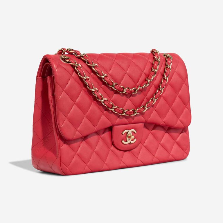 Chanel Timeless Jumbo Lamb Red | Sell your designer bag