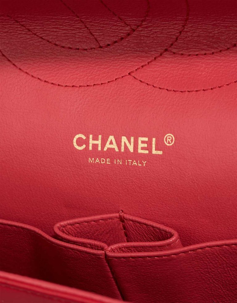 Chanel Timeless Jumbo Lamb Red Logo | Sell your designer bag