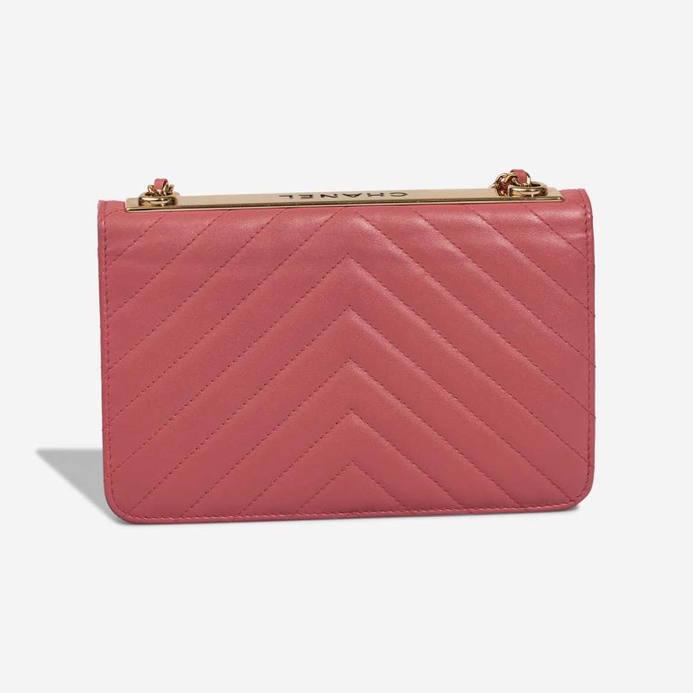 Chanel Trendy CC Wallet On Chain Lamb Rose | Sell your designer bag