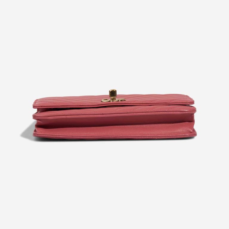 Chanel Trendy CC Wallet On Chain Lamb Rose | Sell your designer bag