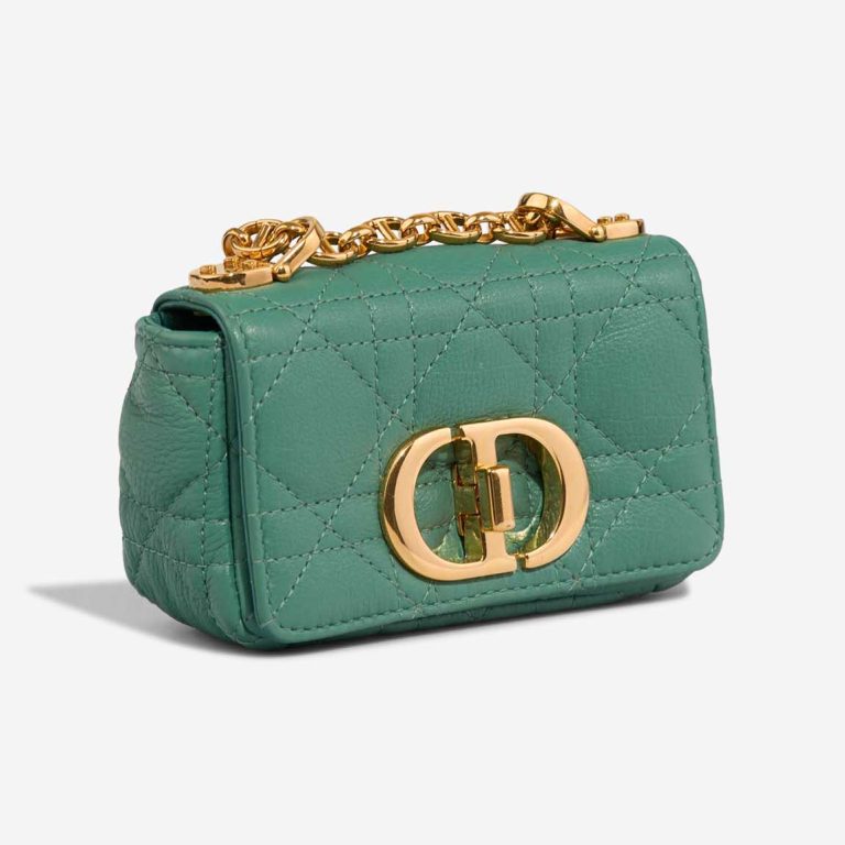 Dior Caro Micro Calf Green | Sell your designer bag
