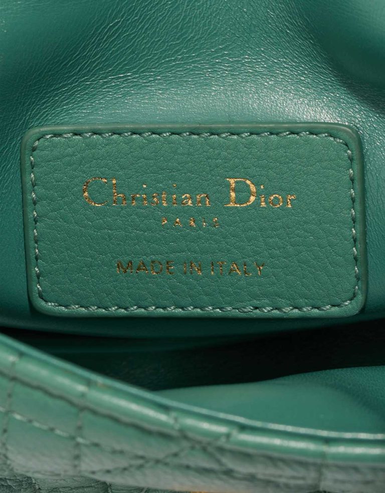 Dior Caro Micro Calf Green Logo | Sell your designer bag