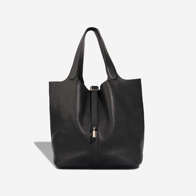 Hermès Picotin 33 Clémence Black Front | Sell your designer bag