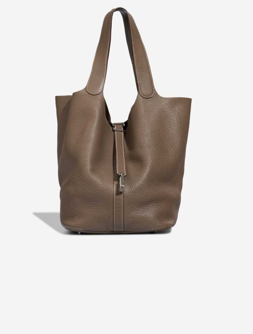 Hermès Picotin 33 Clémence Étoupe Front | Sell your designer bag