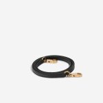 Hermès Kelly Strap Epsom Black Front | Sell your designer bag
