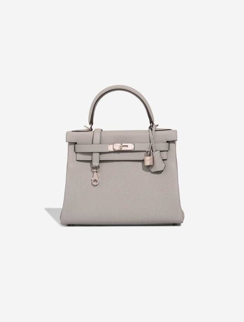 Hermès Kelly 28 Togo Bleu Glacier Front | Sell your designer bag