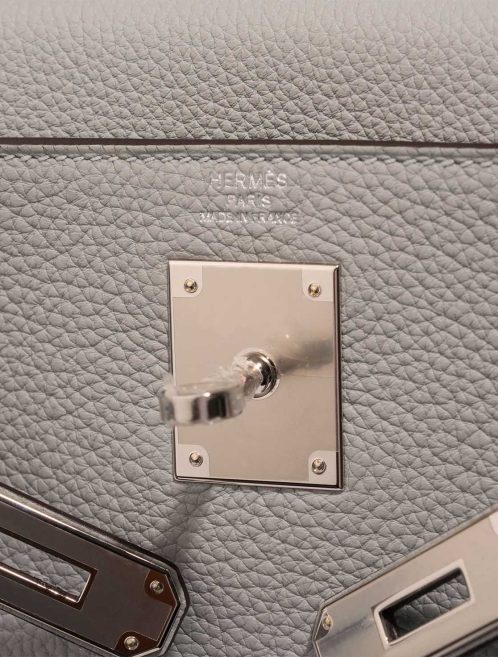 Hermès Kelly 28 Togo Bleu Glacier Logo | Sell your designer bag