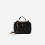 Chanel Vanity Small Patent Black / Rose Front | Sell your designer bag
