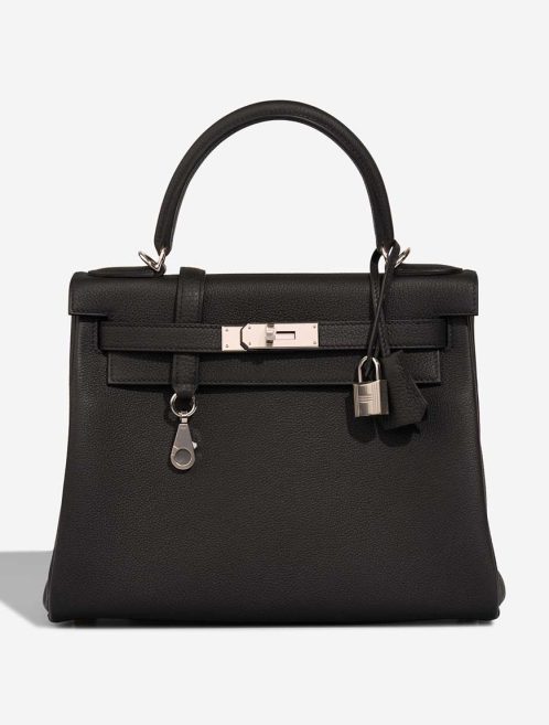 Hermès Kelly 28 Togo Black Front | Sell your designer bag