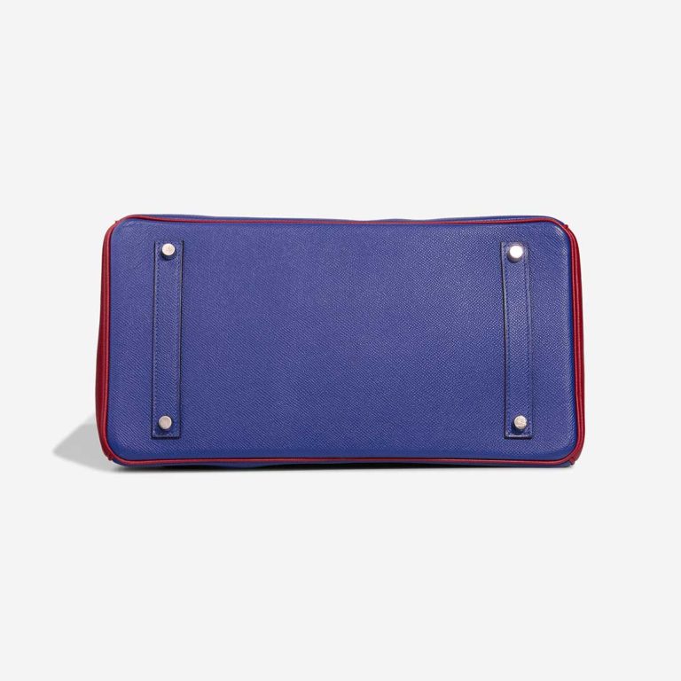Hermès Birkin HSS 35 Epsom Bleu Électrique / Rouge H / Bordeaux | Sell your designer bag