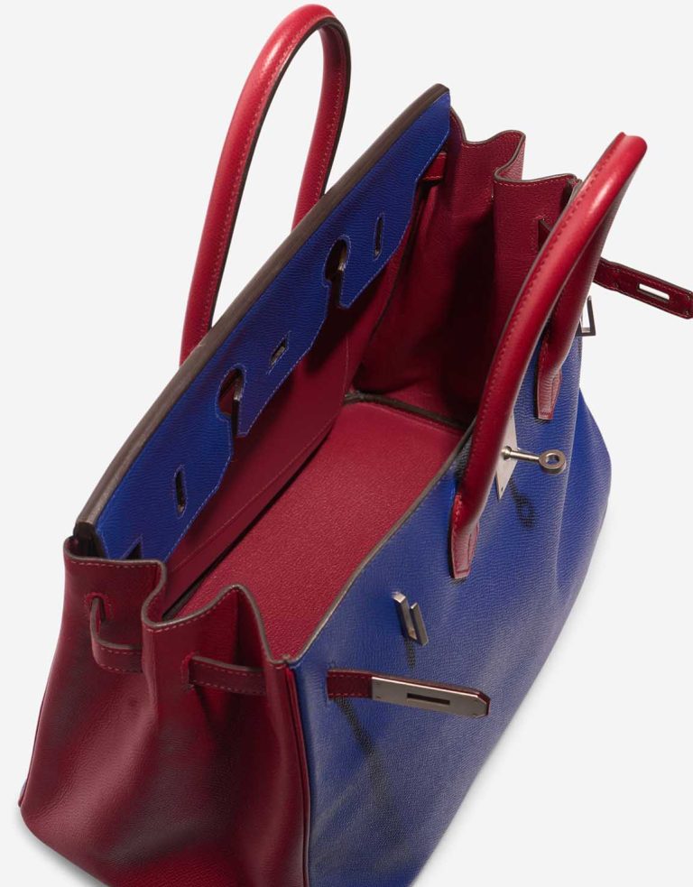Hermès Birkin HSS 35 Epsom Bleu Électrique / Rouge H / Bordeaux Inside | Sell your designer bag