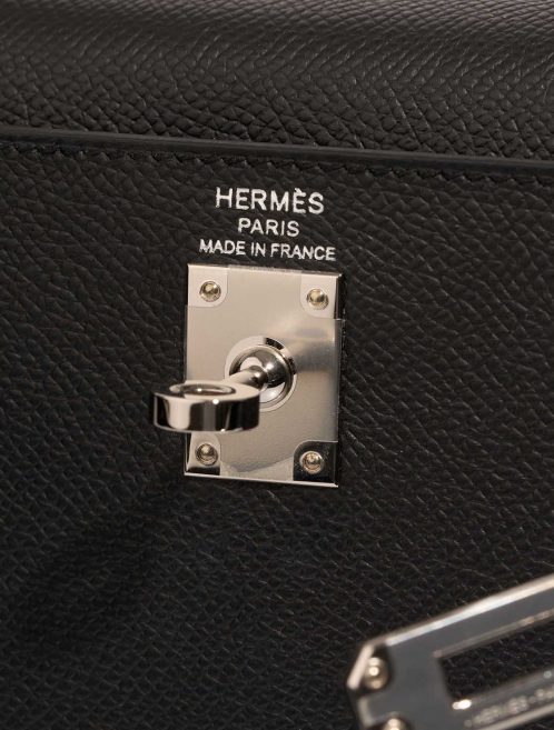 Hermès Kelly 25 Epsom Black Logo | Sell your designer bag
