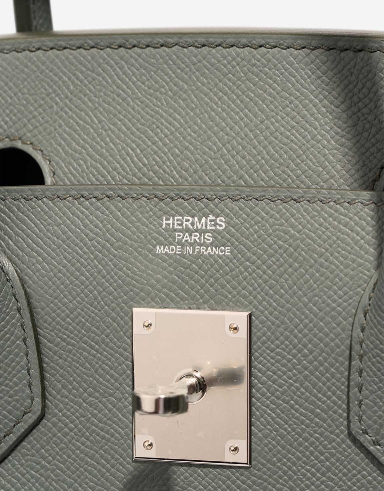 Hermès Birkin 30 Epsom Vert Amande Logo | Sell your designer bag