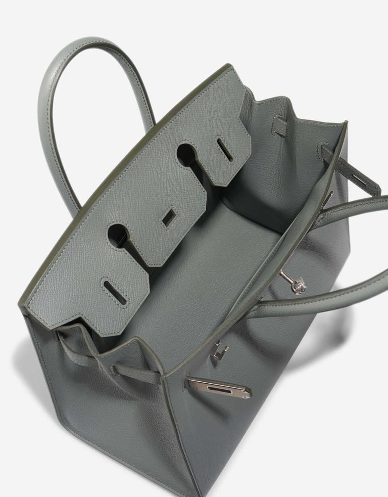 Hermès Birkin 30 Epsom Vert Amande Inside | Sell your designer bag