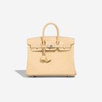 Hermès Birkin 25 Matte Alligator Vanille Front | Sell your designer bag