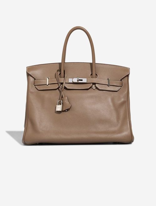 Hermès Birkin 35 Swift Étoupe Front | Sell your designer bag