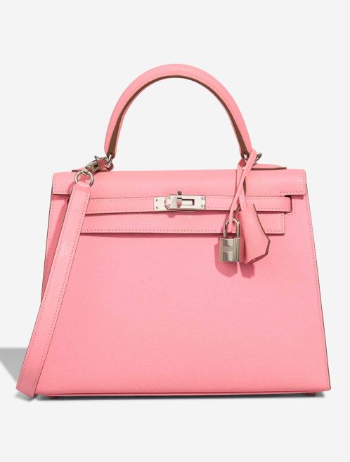 Hermès Kelly 25 Epsom Rose Confetti Front | Sell your designer bag