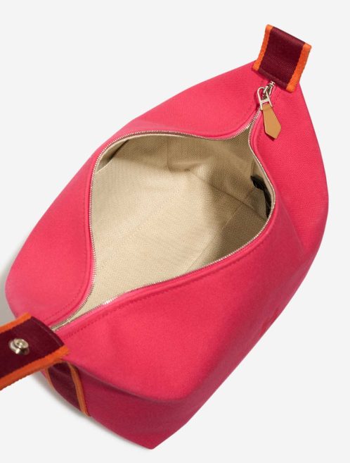 Hermès Bride-à-Brac Canvas Rouge H / Orange H / Hibiscus Inside | Sell your designer bag