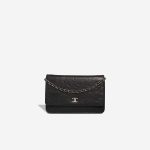 Chanel Timeless Wallet On Chain Lamb Black Front | Sell your designer bag