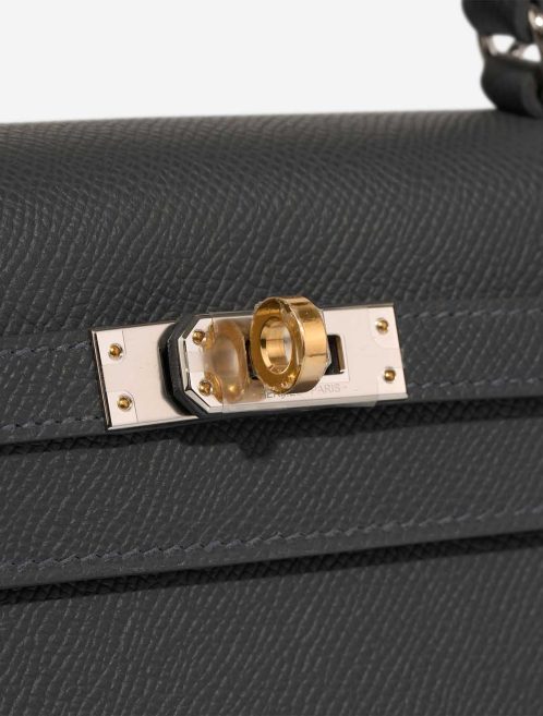 Hermès Kelly 25 Epsom Ardoise Electrum Closing System | Sell your designer bag