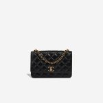 Chanel Timeless Wallet On Chain Lamb Black Front | Sell your designer bag