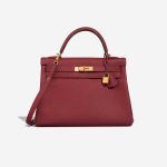 Hermès Kelly 32 Togo Bordeaux Front | Sell your designer bag
