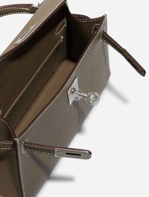 Hermès Kelly Mini Epsom Étoupe Inside | Sell your designer bag