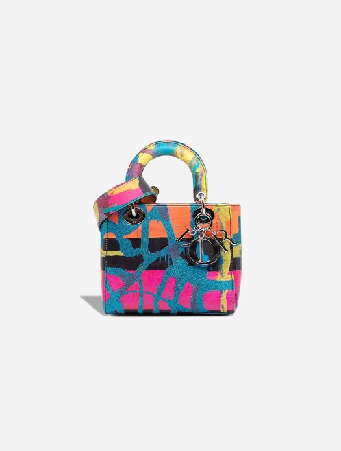 Dior Lady Chris Martin Small Calf Pink / Orange / Blue Front | Sell your designer bag