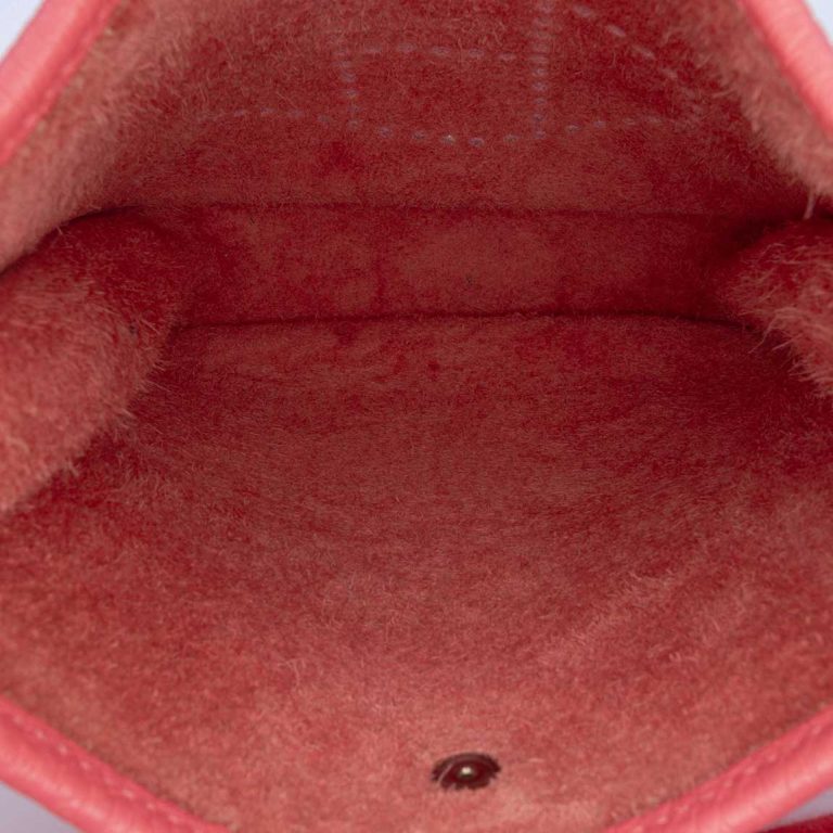 Hermès Evelyne 16 Taurillon Clémence Rose Azalée Inside | Sell your designer bag
