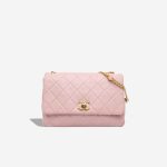 Chanel Timeless Medium Lamb Light Pink Front | Sell your designer bag